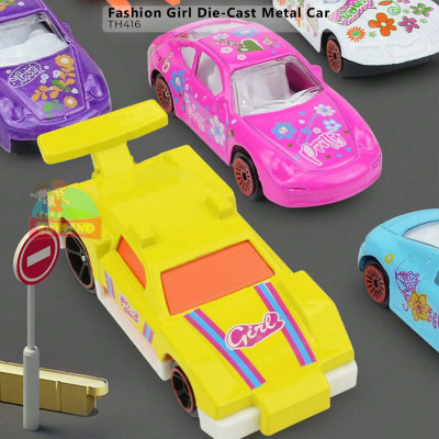 Fashion Girl Die-Cast Metal Car : TH416